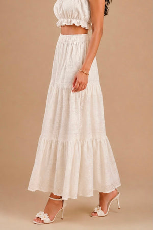 Cloud Nine Tiered Skirt