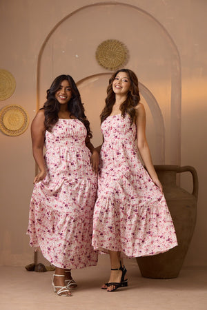 Midnight Rose Sundress