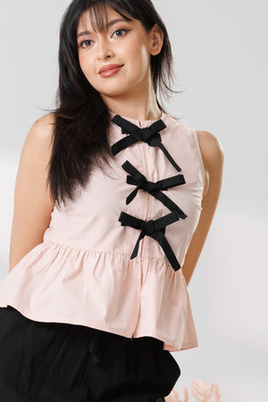 The Bow Front Essential - Blouse