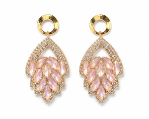 Pink & Gold Glam Dangles