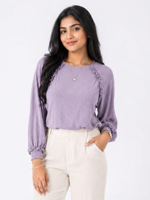 Lilac & Lullabies Blouse