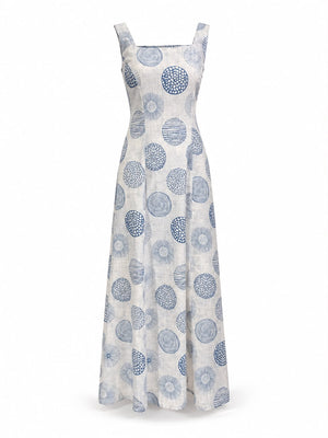 Sunburst & Swirl Dress